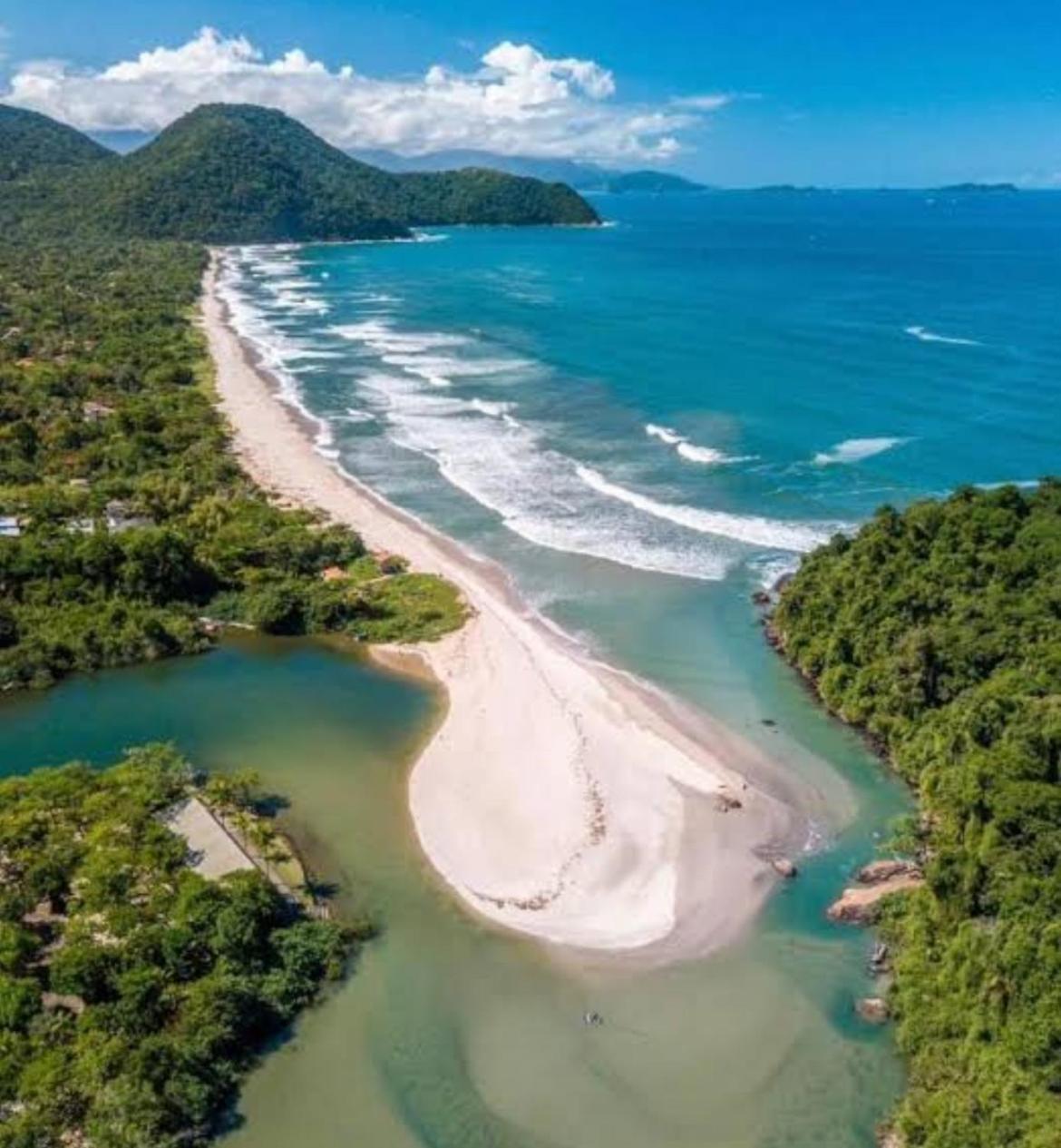 Casa Fiji - Suites Luxo - Praia De Itamambuca - Ao Lado Da Praia Ubatuba Zewnętrze zdjęcie